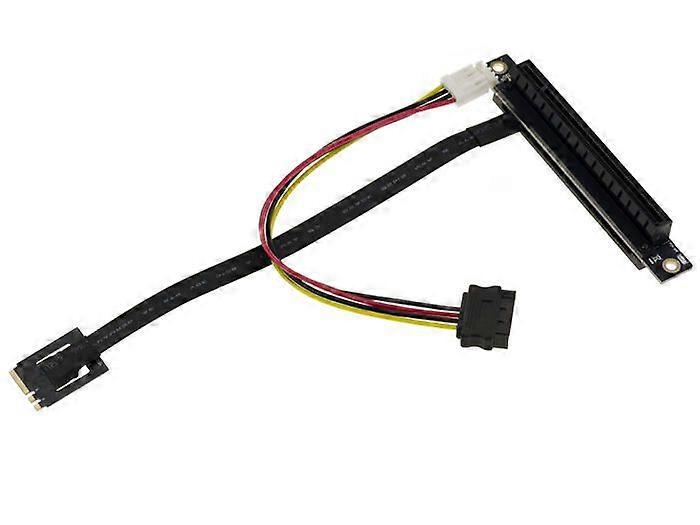 KALEA-INFORMATIQUE PCIe Gen 3.0 16x til M2 E A nøgle stigerør adapter - kabellængde 20cm