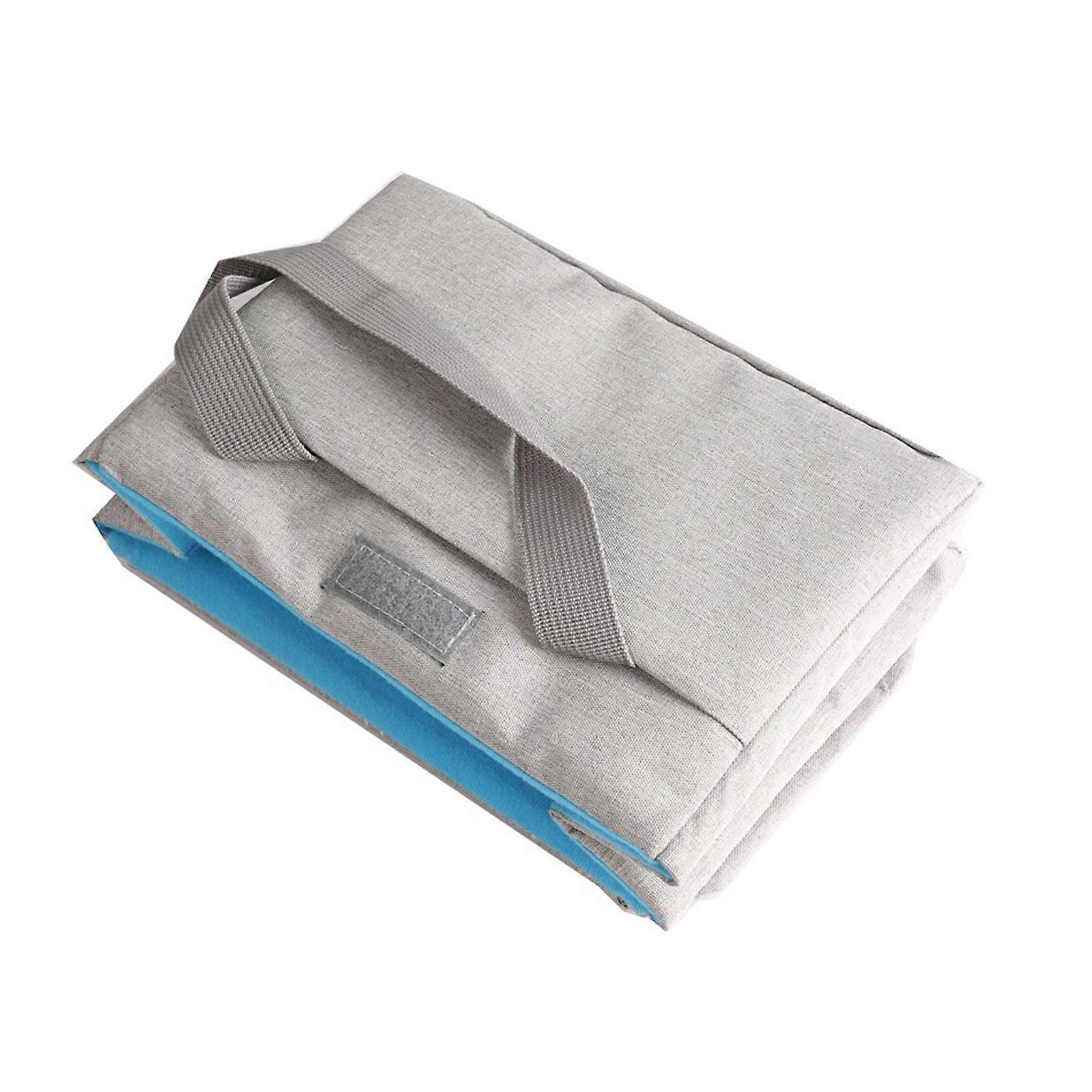 Foldable Camera Protector Case with Padding Water Resistant Insert Bag for DSLR Cameras and Lens  Gray