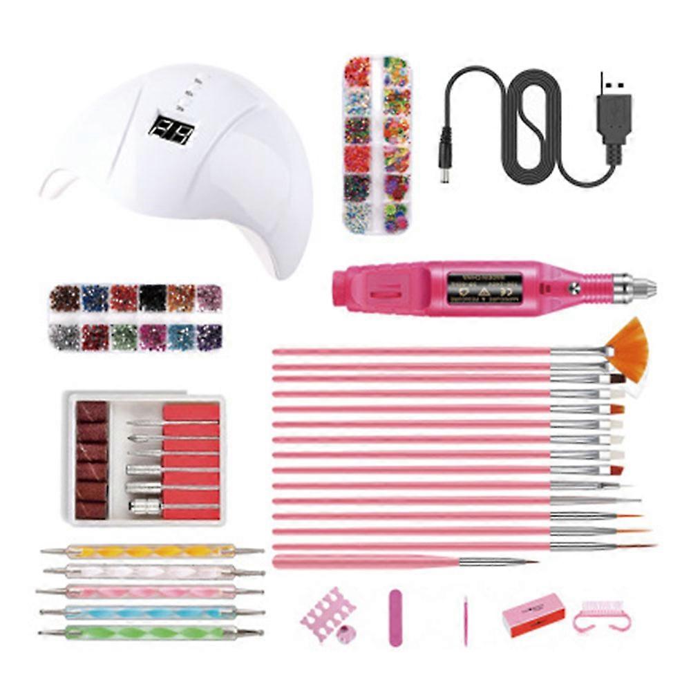 Estação da arte do prego, escovas 15Pcs