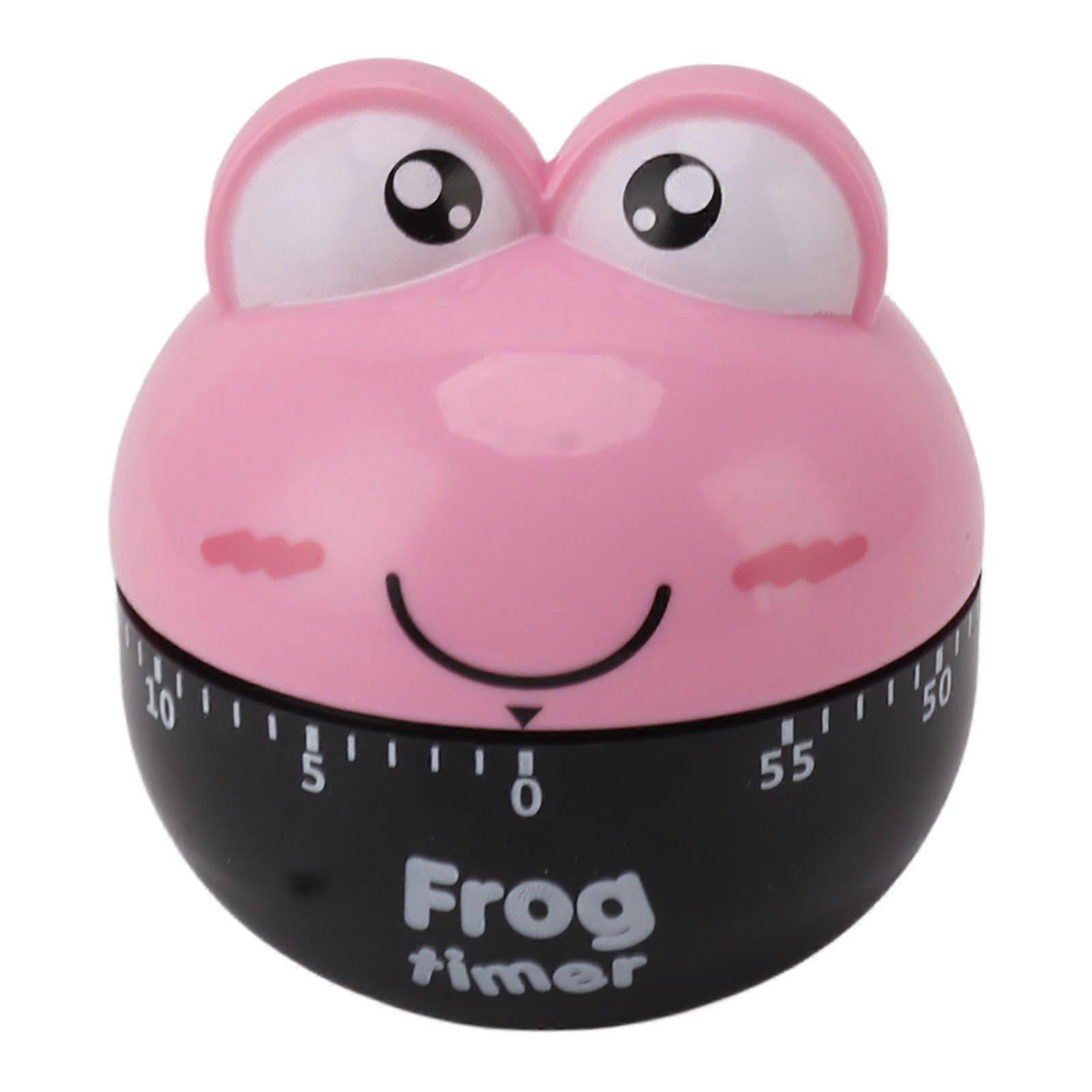 Cartoon Machinery High Accuracy Adjustable 60 Minutes Mechanical Cooking Timer for Kitchen Study