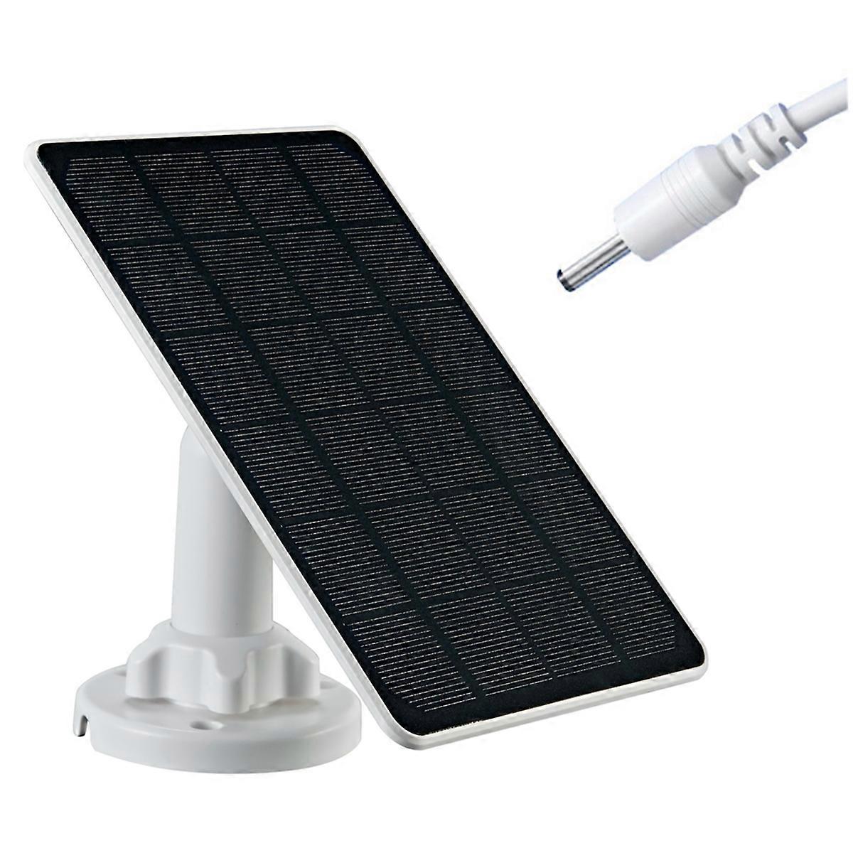 3W Solar Panel for Security Camera Outdoor IP65 Waterproof,B