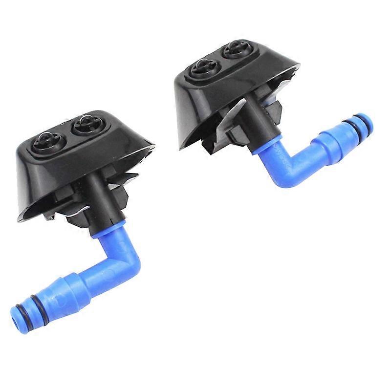 Front Left Right Bumper Headlight Washer Sprayer Nozzle Jet & Clip