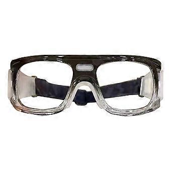 Outdoor Sports Goggles Glasses Safety Football Basketball Eye Protective Goggles Impact Resistance Adult Cycling Glasses  transparent white