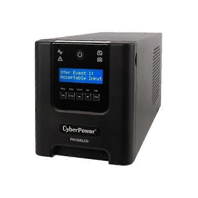 CyberPower Professional Tower Series PR750ELCD External Inverter - 675W - 750VA - RS-232, USB