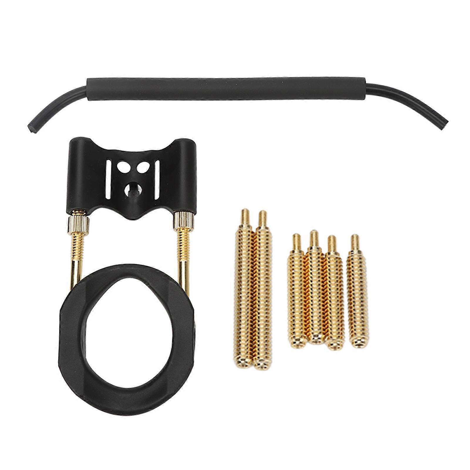 Penile Stretcher Male Support Device Adjustable Bracket Kit, Effective Stretching for Men Comfort Black Gold, Easy to Use