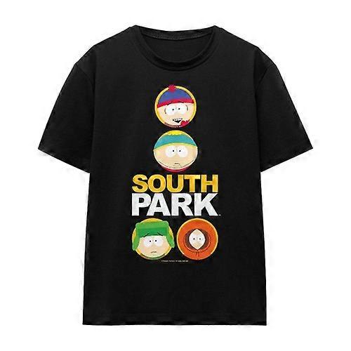 South Park Unisex Adult Solid Circles T-Shirt
