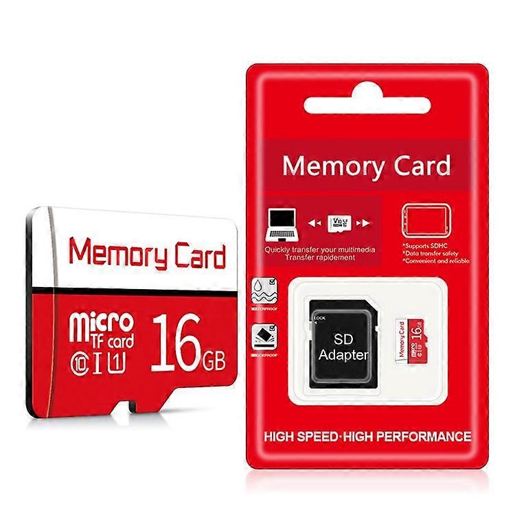 16GB TF Card High Speed Class 10 Memory Card for Phone Camera Car DVR