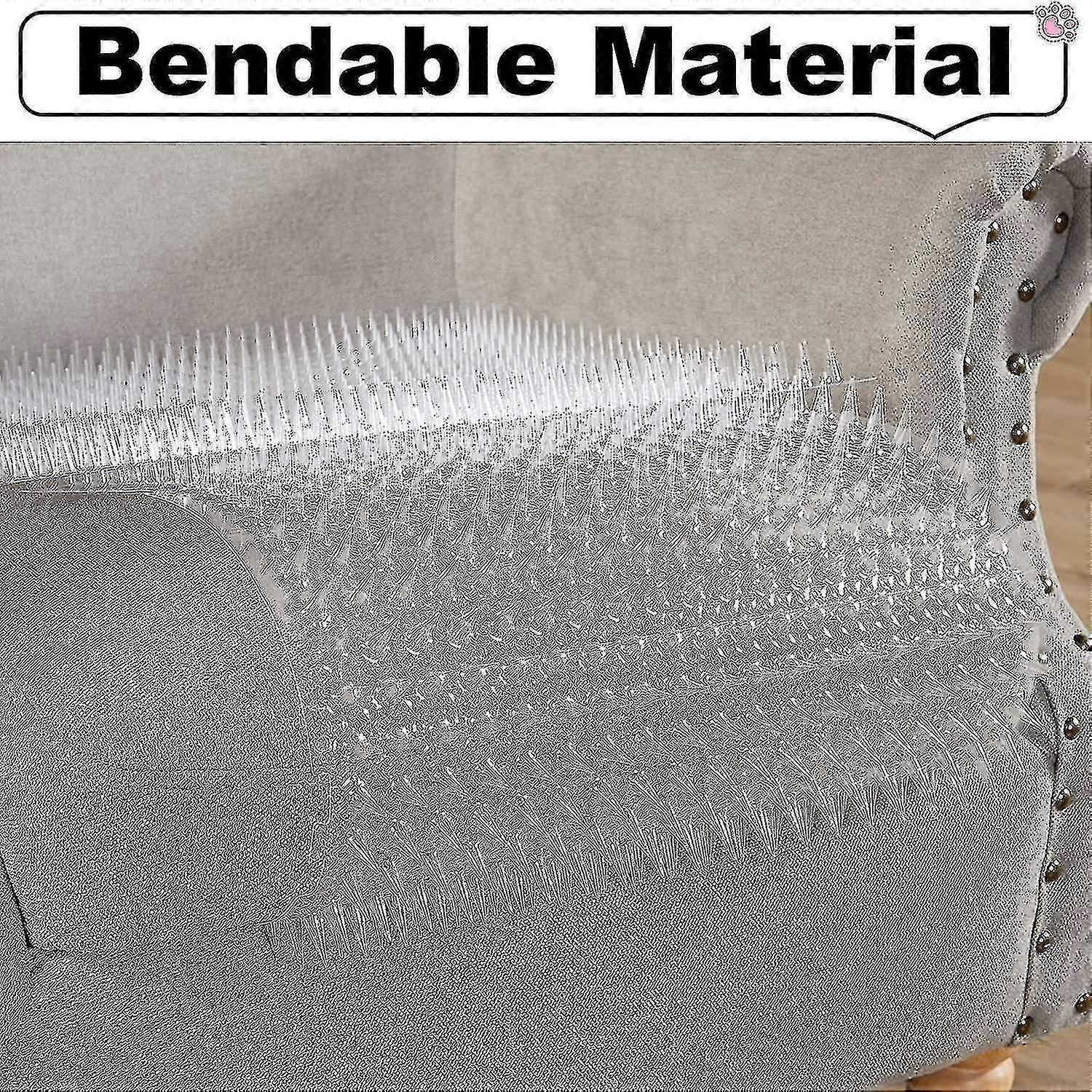 3 حزمة طارد القط في الهواء الطلق سكات حصيرة القطط الحصير البلاستيك مع المسامير واضح ارتفاع التدريب الرادع الأليفة حصيرة القط طارد الحصير للداخلية Outdoo-