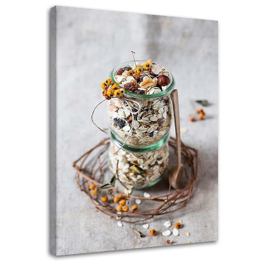 Fotobehang, Havermout - 70x100