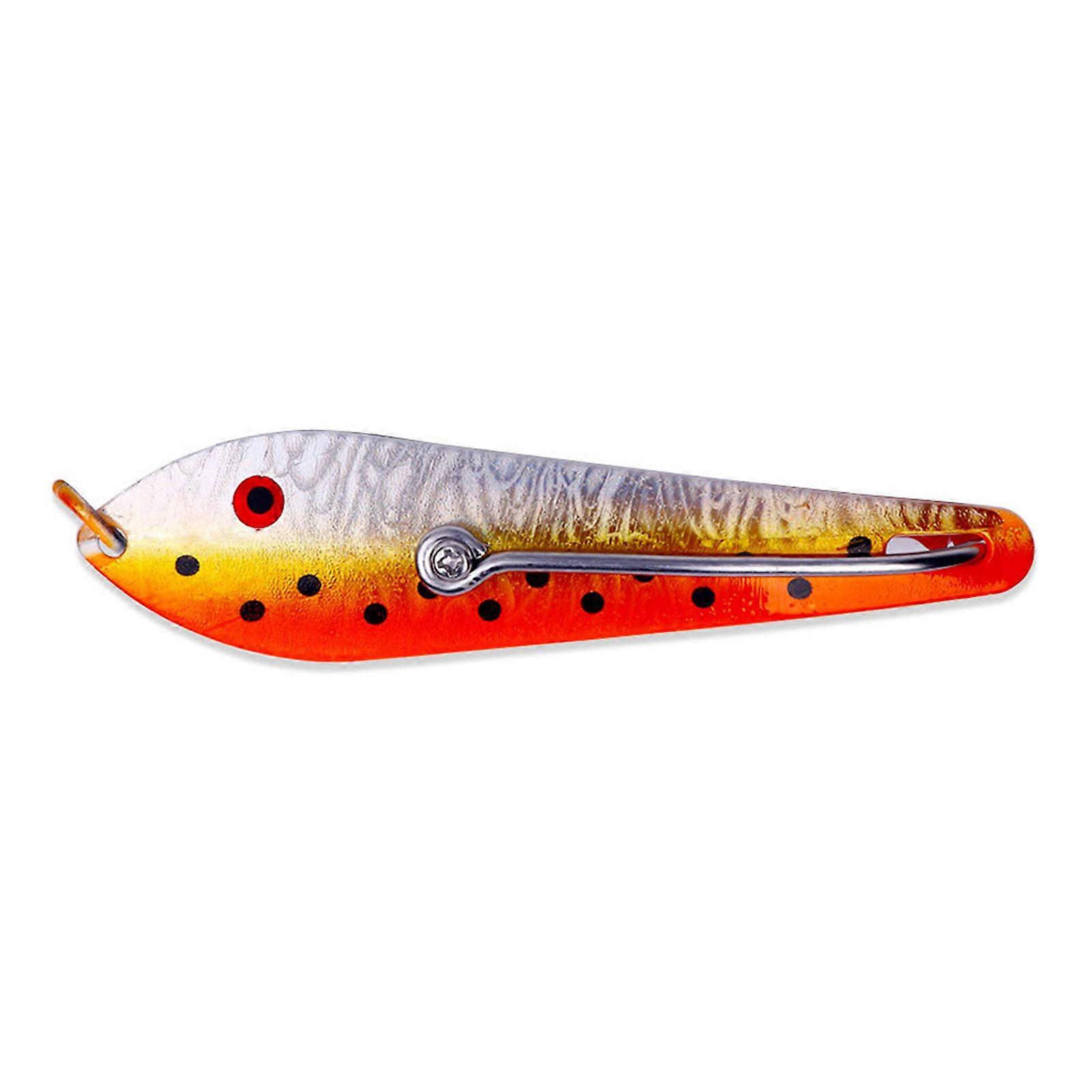 Angellöffel Metallangelköder Langlebige Hartmetall-Spinnerköder für Angelausrüstung, die Fische anlockt