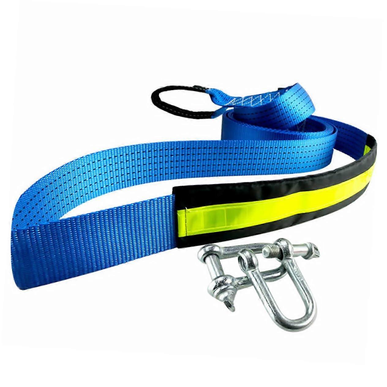 W Ropes for Automobiles Sturdy Trailer Rope Emergency Rope Hook for Vehicles