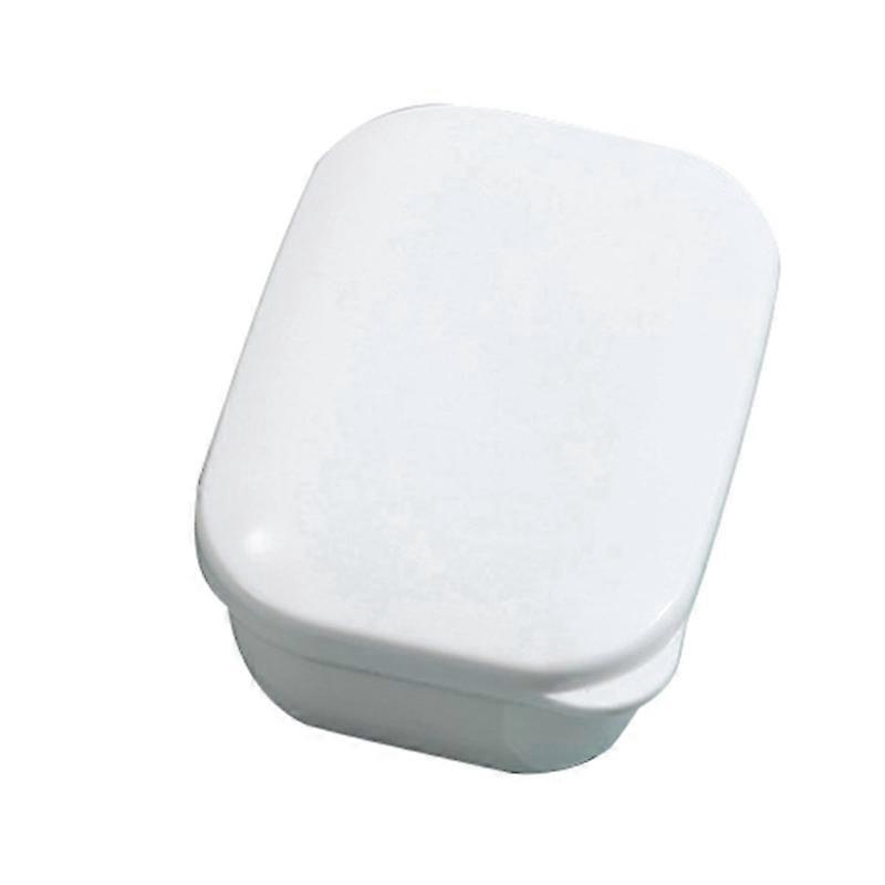 Printable Pattern Soap Dish Soap Dish Organizer with Lid - White