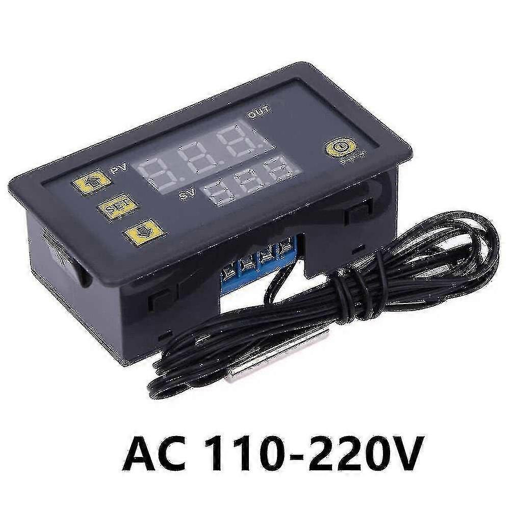 W3230 Mini Digital Temperature Controller 12v 24v 220v Thermostat Regulator Heating Cooling Control Thermoregulator With Sensor