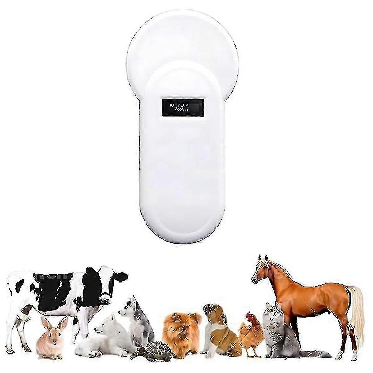 Pocket Reader Pet Chip Scanner Standard Handheld Backlit Lcd Tag Reader Id Scanner For Animals And