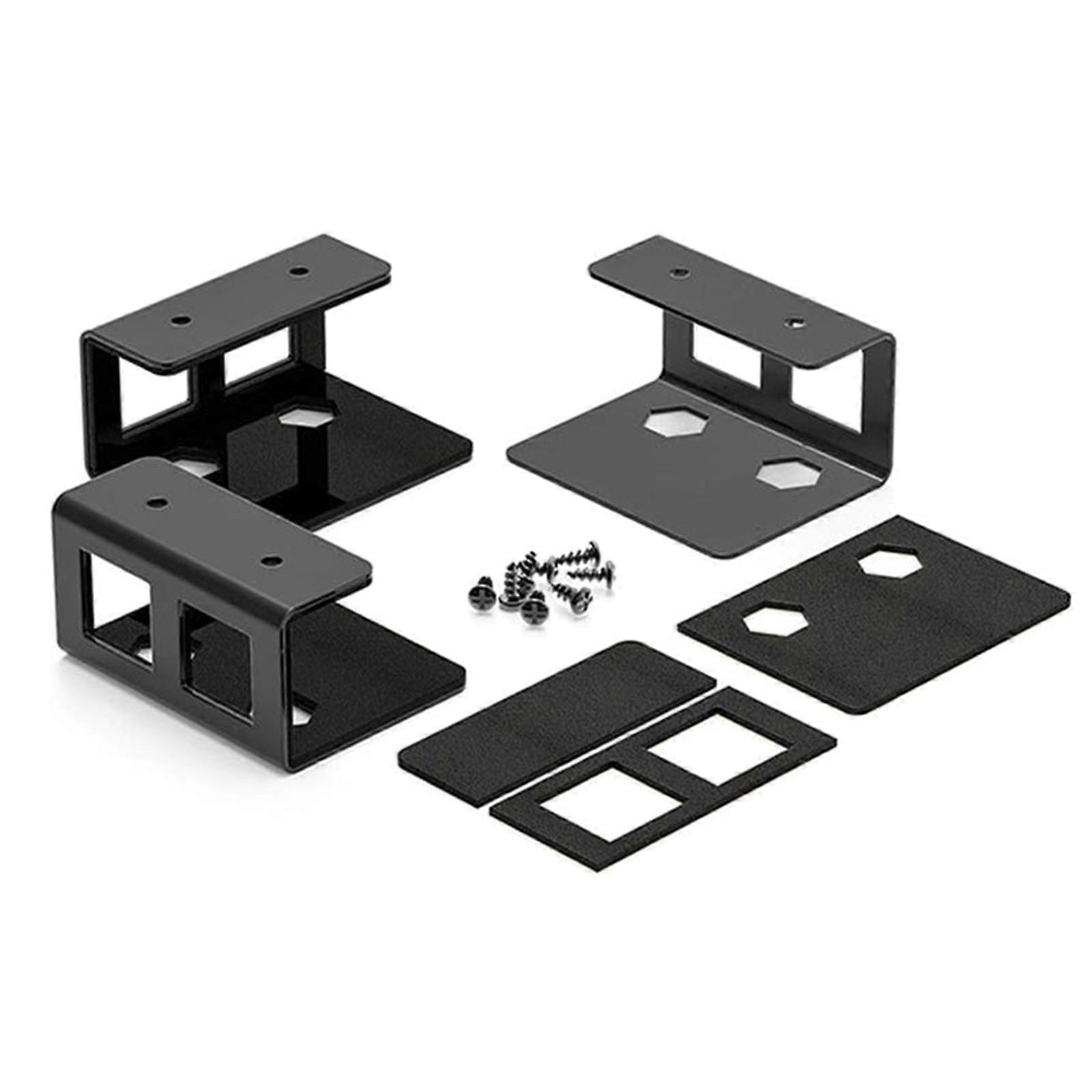 Laptop Desk Mount, Laptop Rack Under Desk Holder Saves Workspaces for Notebook, Keyboards