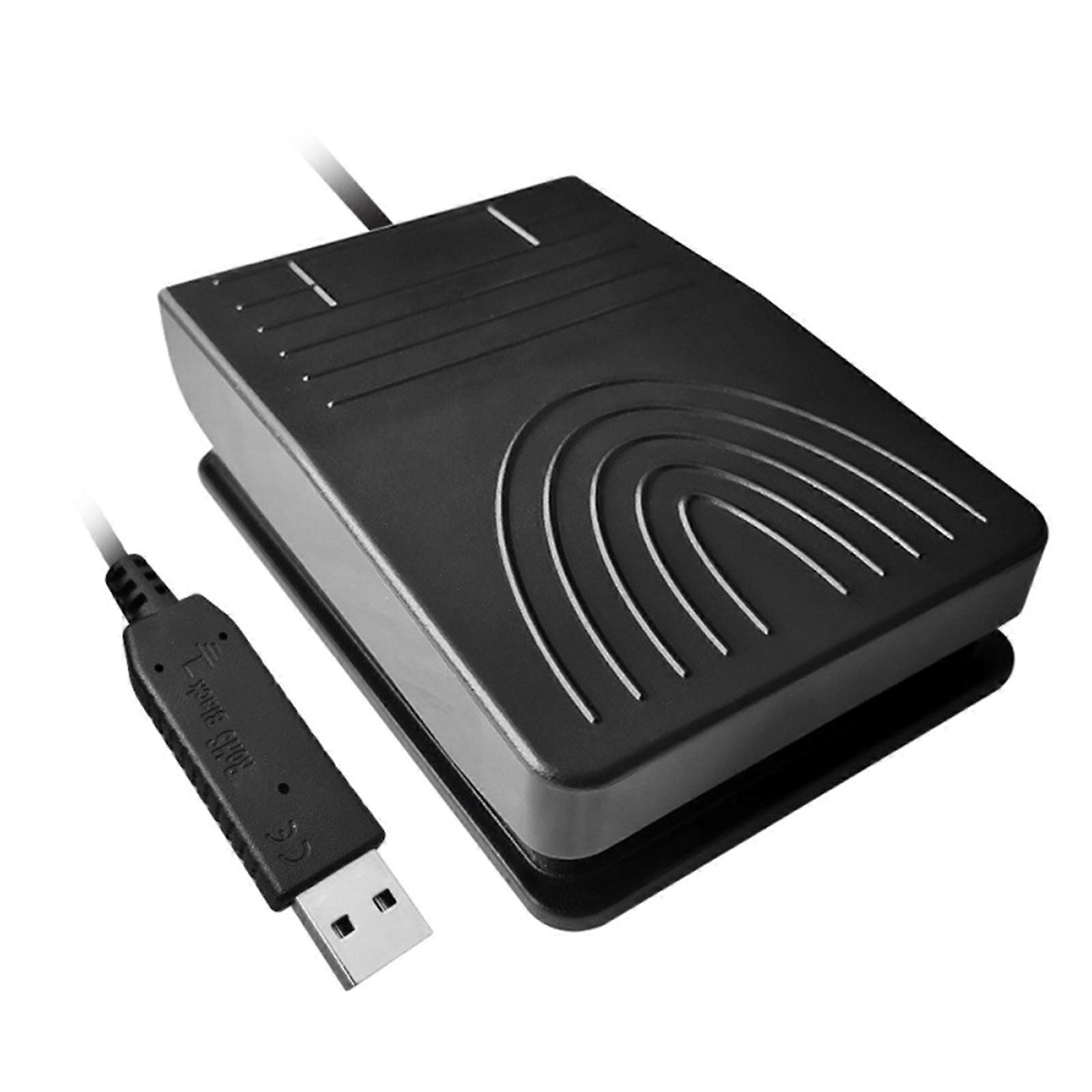 USB Foot Control Switching for Multimedia Editing Customizable and High Efficiency Ultrasonic Video Acquisition Foot Pedal