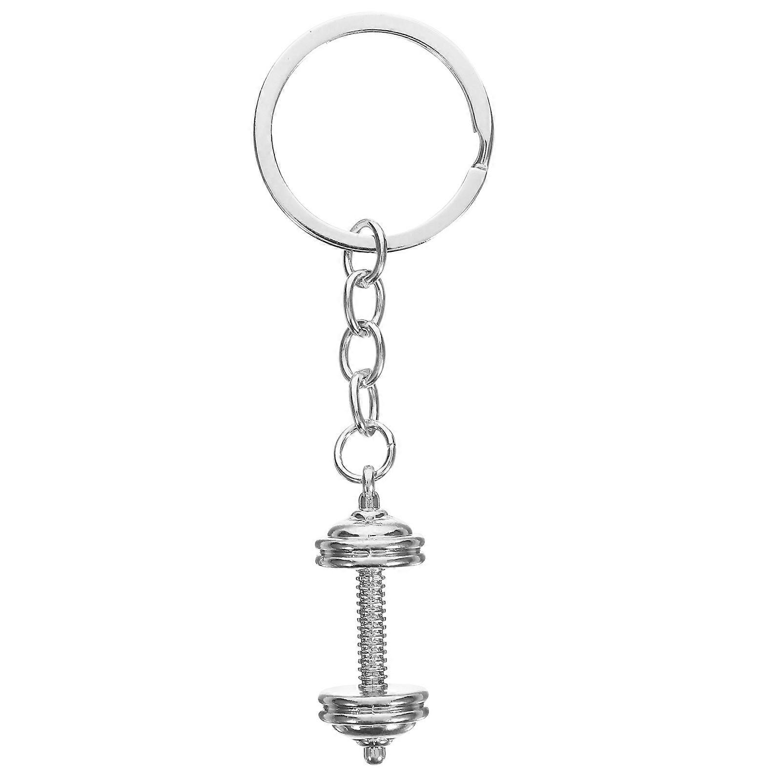 Barbell Inspired Keychain, Functional and Stylish, Practical Gift