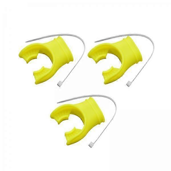 5xDiving Regulator Mouthpiece Universal Snorkel Mouthpieces with Regulator Tie