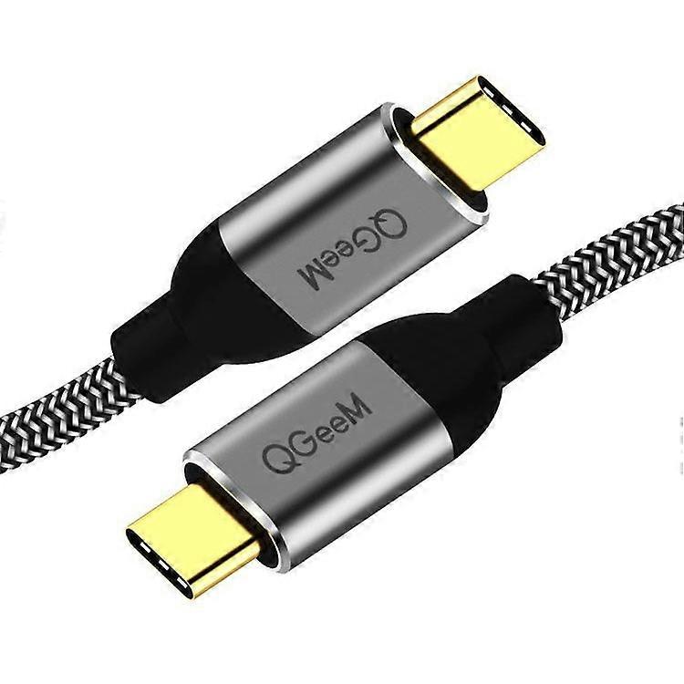 QGeeM QG-CC03 Type-C vers Type-C USB3.1 Câble, longueur : 1,8 m