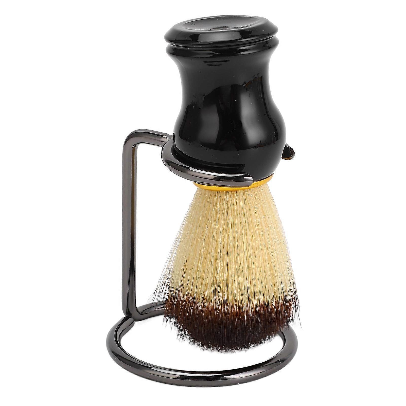 Shaving Brush with Stand Men Wet Shaving Beard Brush with Stand for Shaving Cream Soap