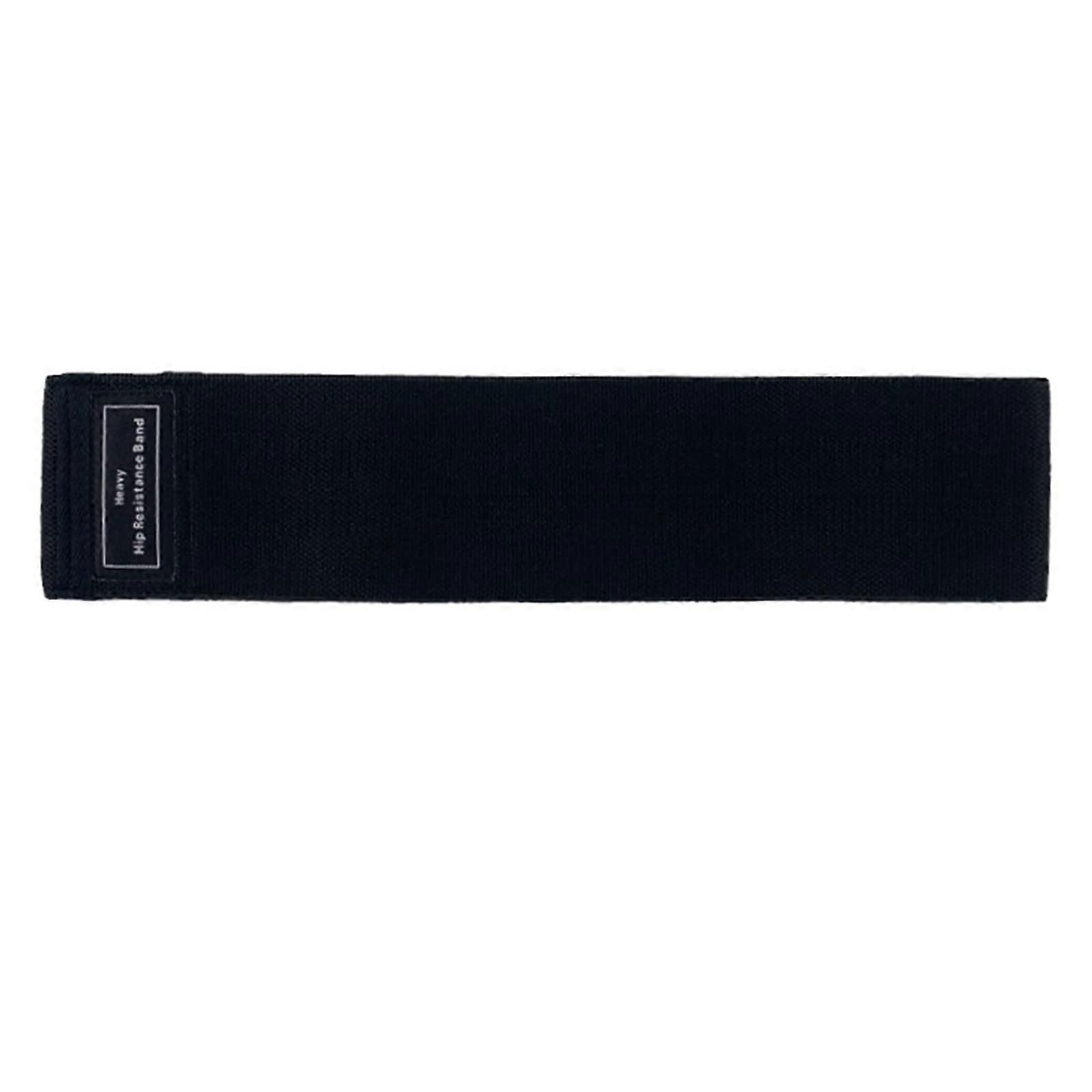 Resistance Band for Gluteal Muscles - Black Large Hip Bands for Leg Elastic Training and Butt Exercises, Strength Training