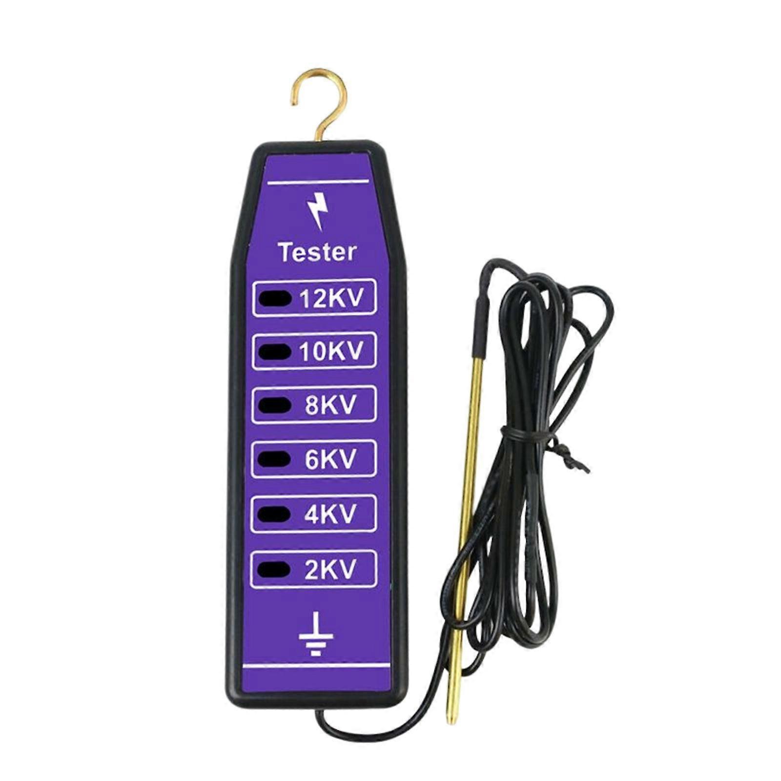 2000 to 12000V 12Kv Neon Fence Voltage Tester Useful Portable Wide Application