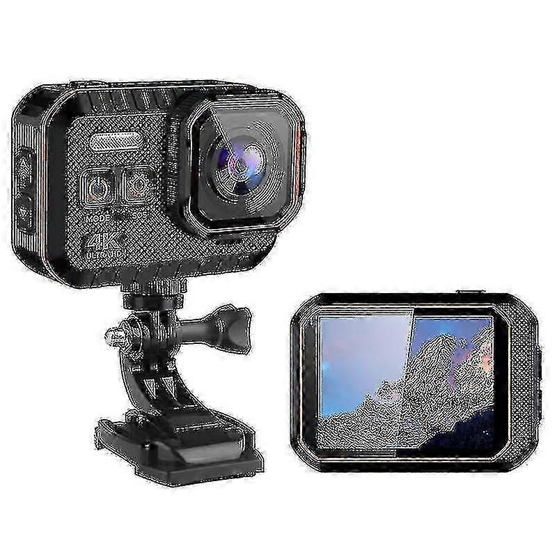 Ulkosukellus urheilukamera HD 4K Mini urheilu vedenpitävä Camera_cc