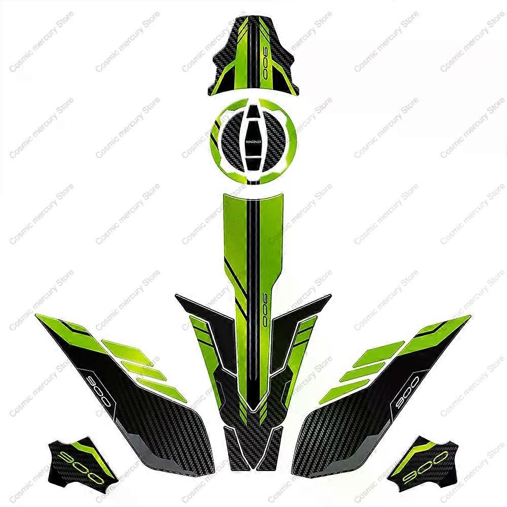 con For Kawasaki Z900 Z 900 2023 2024 Set of stickers Motorcycle Accessories 3D Epoxy Resin Stickers