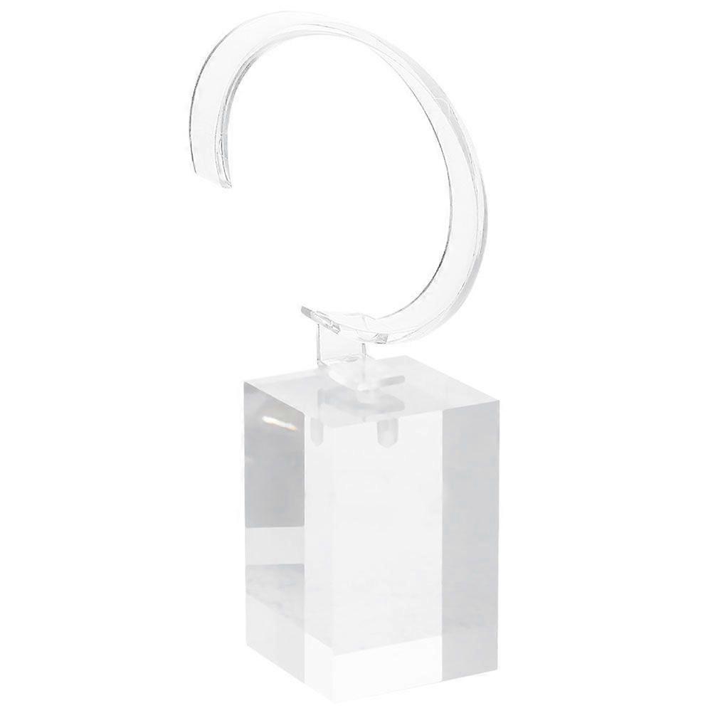 Plastic Watch Display Holder Transparent Smartwatch Stand Bracelet Bangle Rack