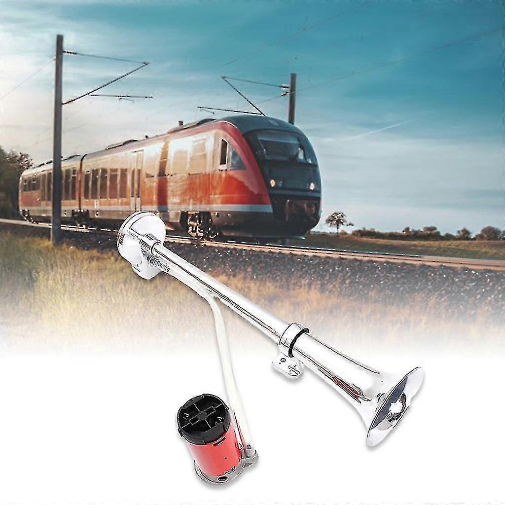 150dB 响亮 12V 单喇叭气喇叭压缩机 17.7 英寸，适用于卡车、汽车、车辆