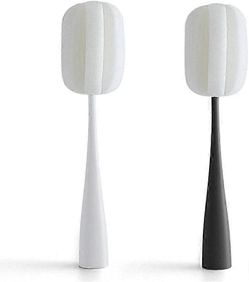 Long Handle Cup Bottle Cleaning Brush Sponge Pot Cleaner (2pcs)