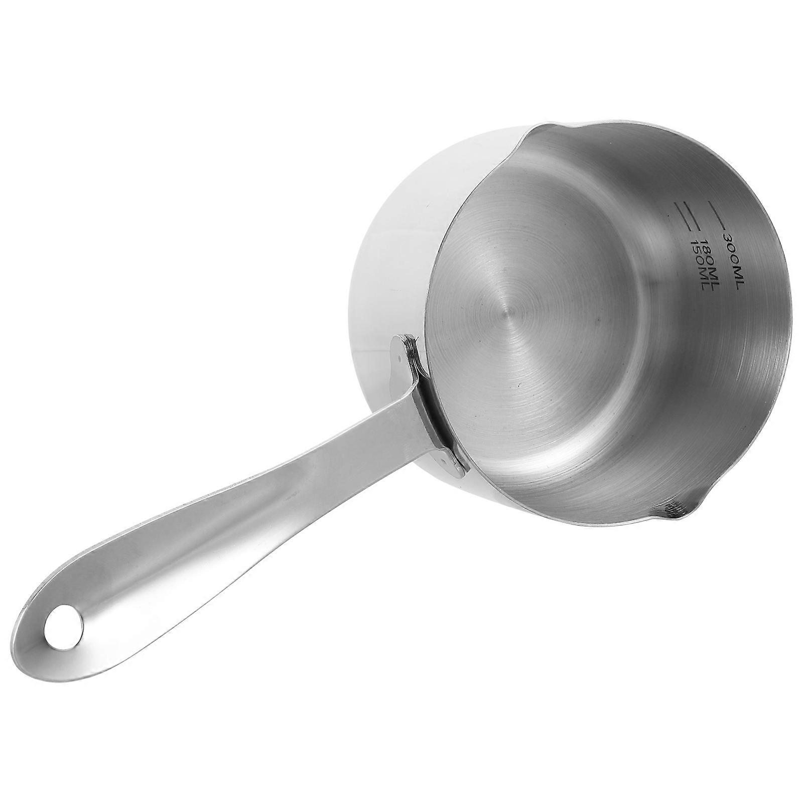 Non Stick Milk Frying Pan Skillet for Induction Hob – Multi Use Heat Resistant Kitchen Cooking Pan with Comfortable Handle