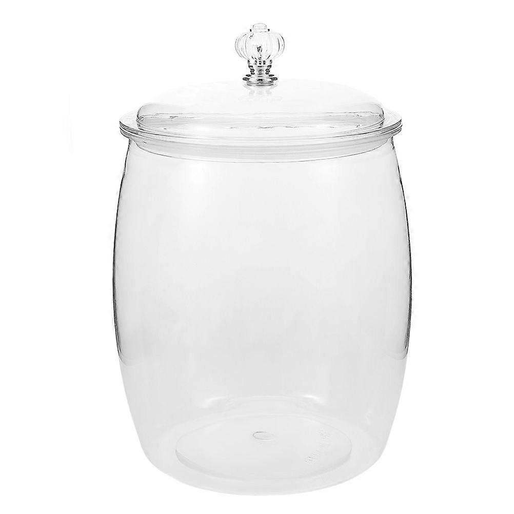 밀봉 된 항아리 재사용 가능한 유리 밀봉 용기 쿠키 항아리 뚜껑 식품 밀폐 용기