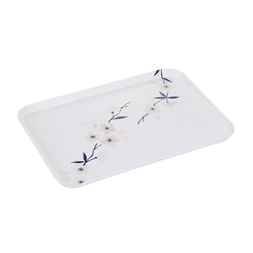 Server Tray Breakfast Eating Tray Multi 38.00X27.00X2.00CM Tea Serving 1Pack