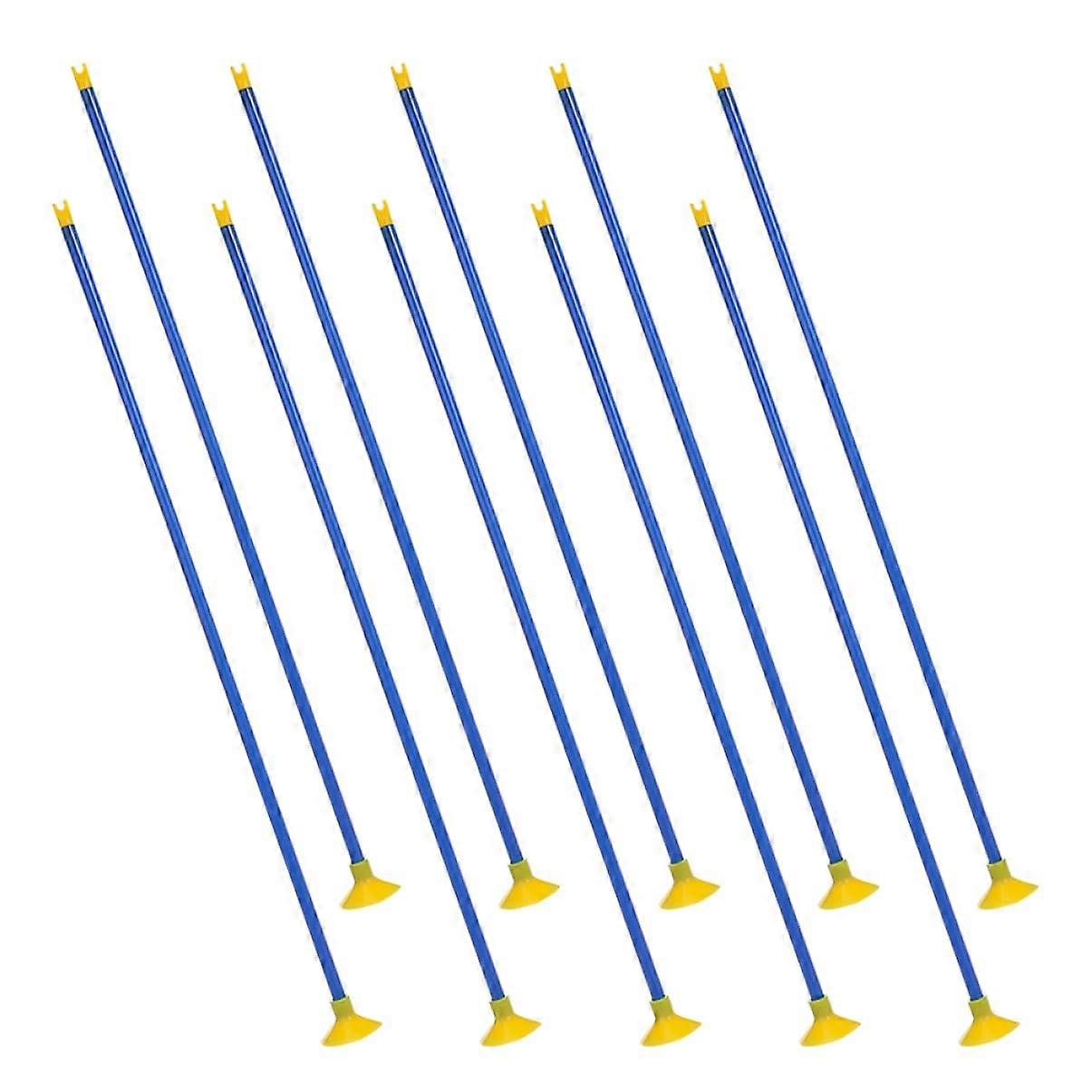 10 x Archery Suction Arrows for Competition Sports Practice Blue