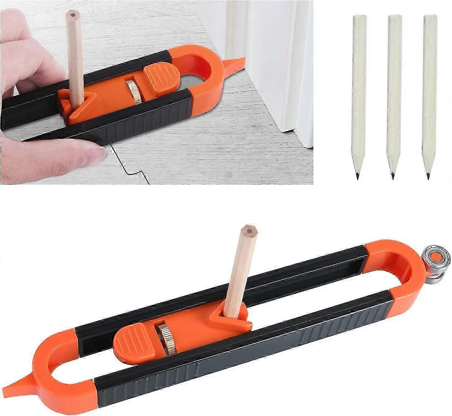 Woodworking Contour Gauge - Interlock Profile Tool, Measuring Ruler, Irregular Duplicator