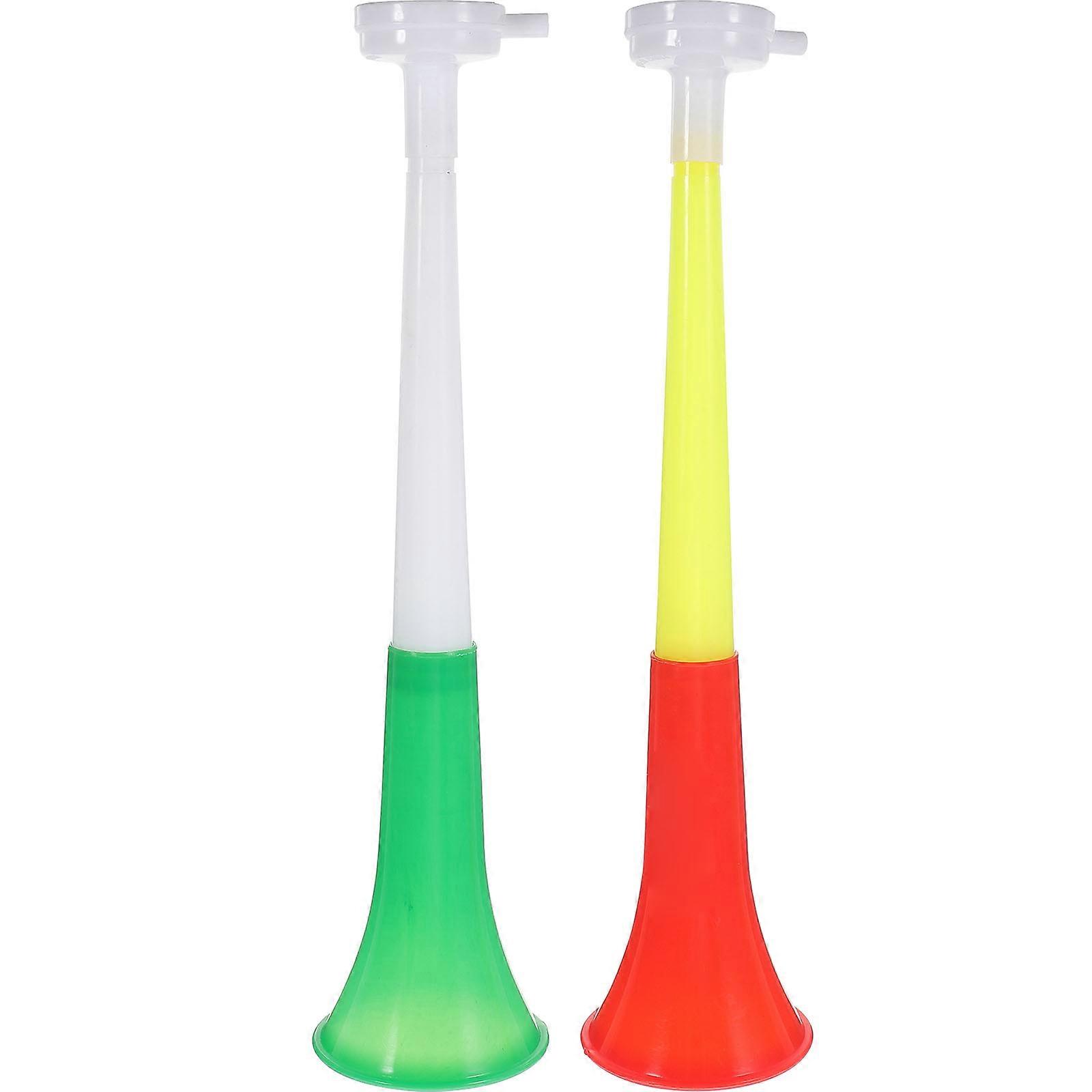 Mini Air Horn Soccer Trumpet Toy Noise Maker Telescopic For Parties 2Set