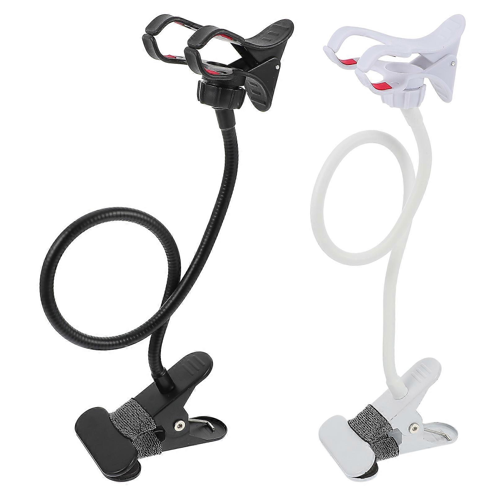2pcs Portable Phone Stand Durable Tablet Holder Foldable Phone Bed Bracket