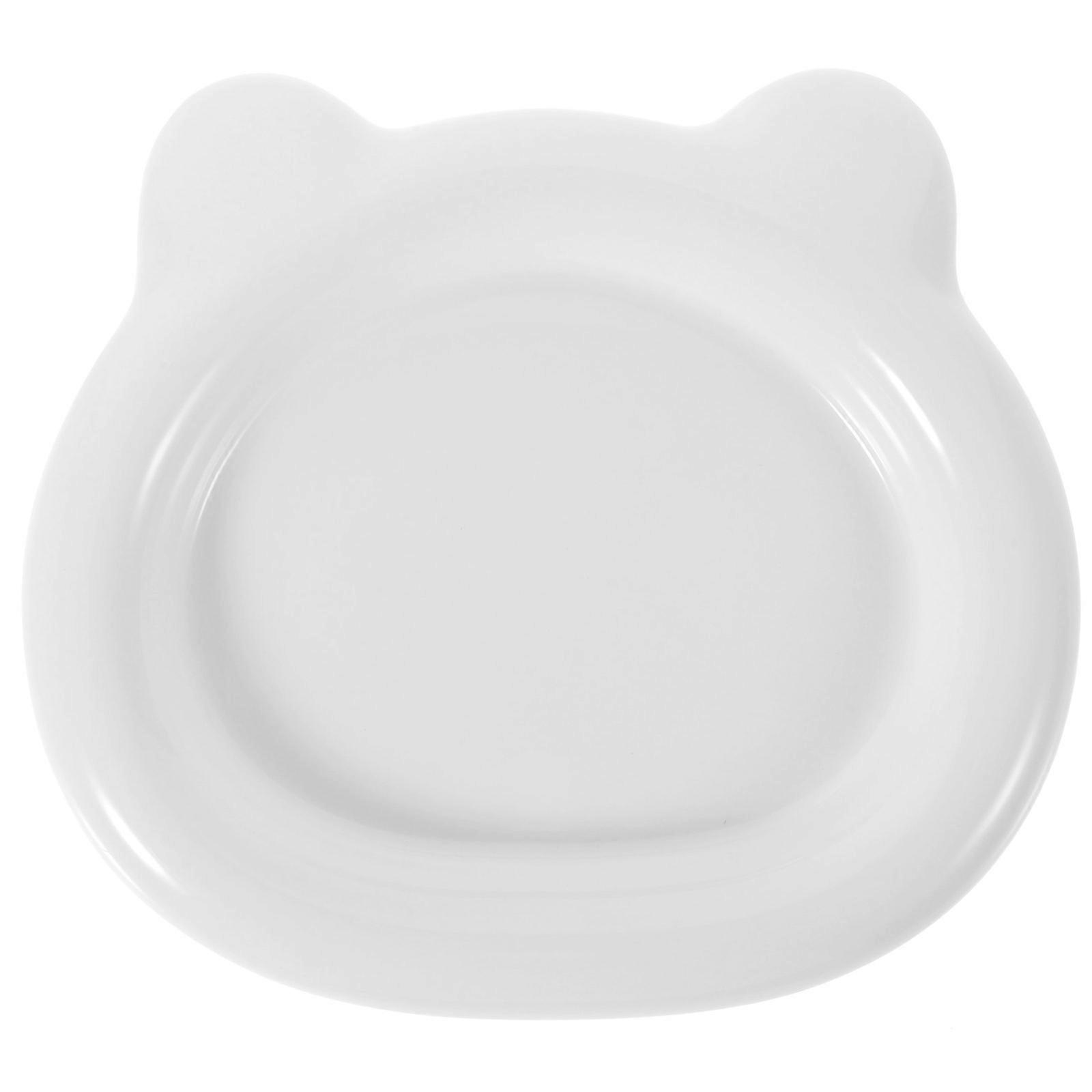 Bear Shaped Tray Craftsmanship Decorative Plate For Bathroom 1Set