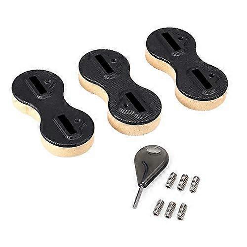 9 Degree Fusion Surfboard FCS White PVC FCS Connector for Surfboard Surfing