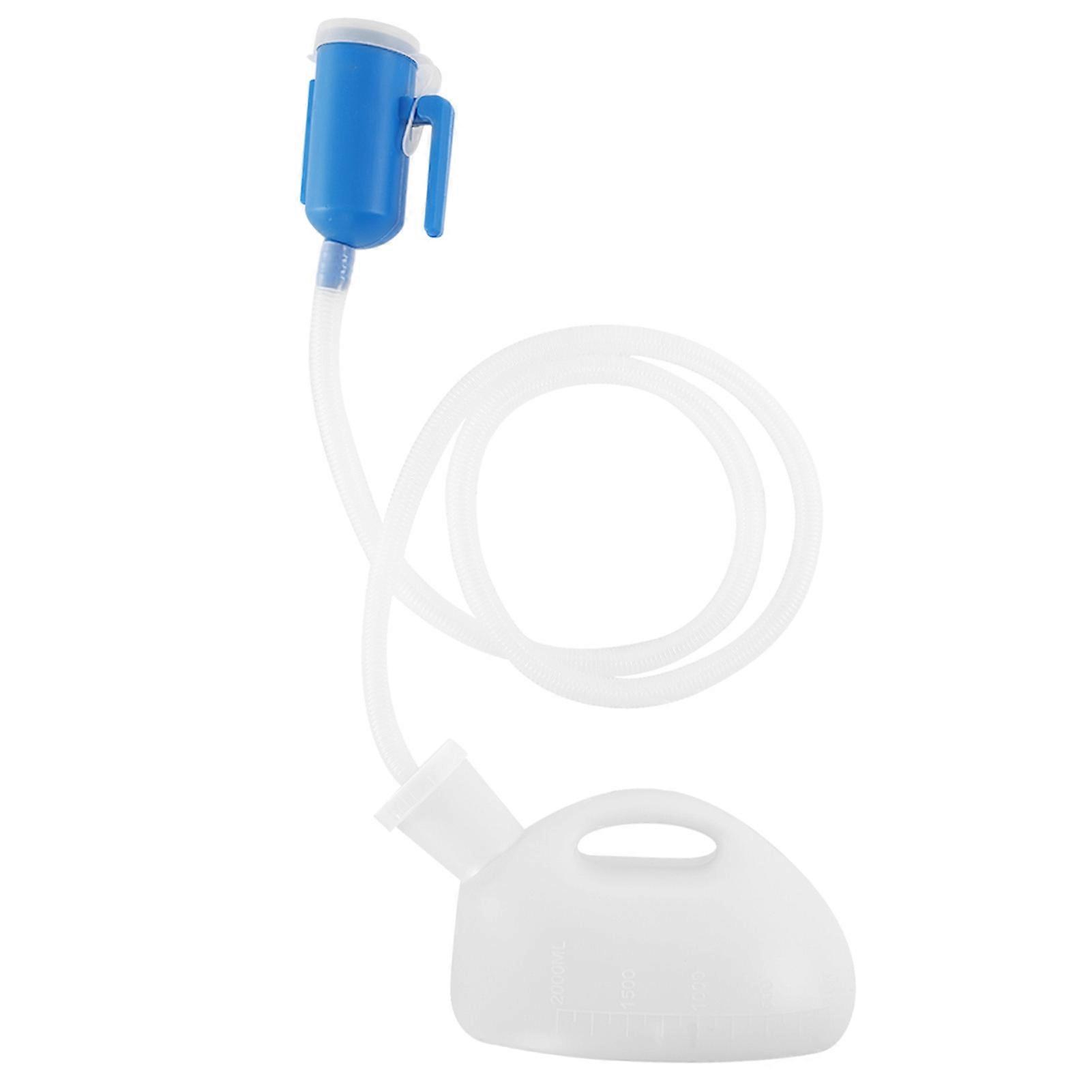2000ml Leak-proof Portable Urinal for Men, Elderly and Children, with Hose