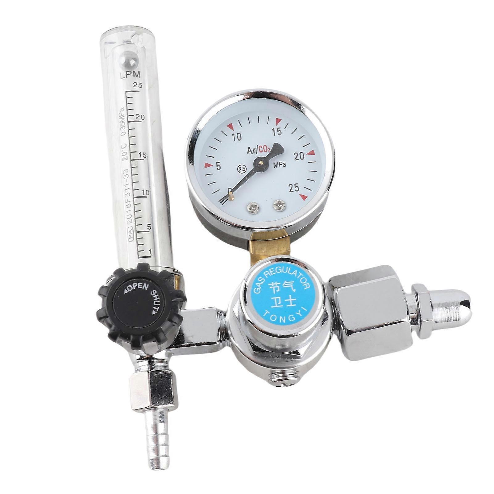 Flow Meter Pressure Regulator for Argon CO2 MIG TIG Welder