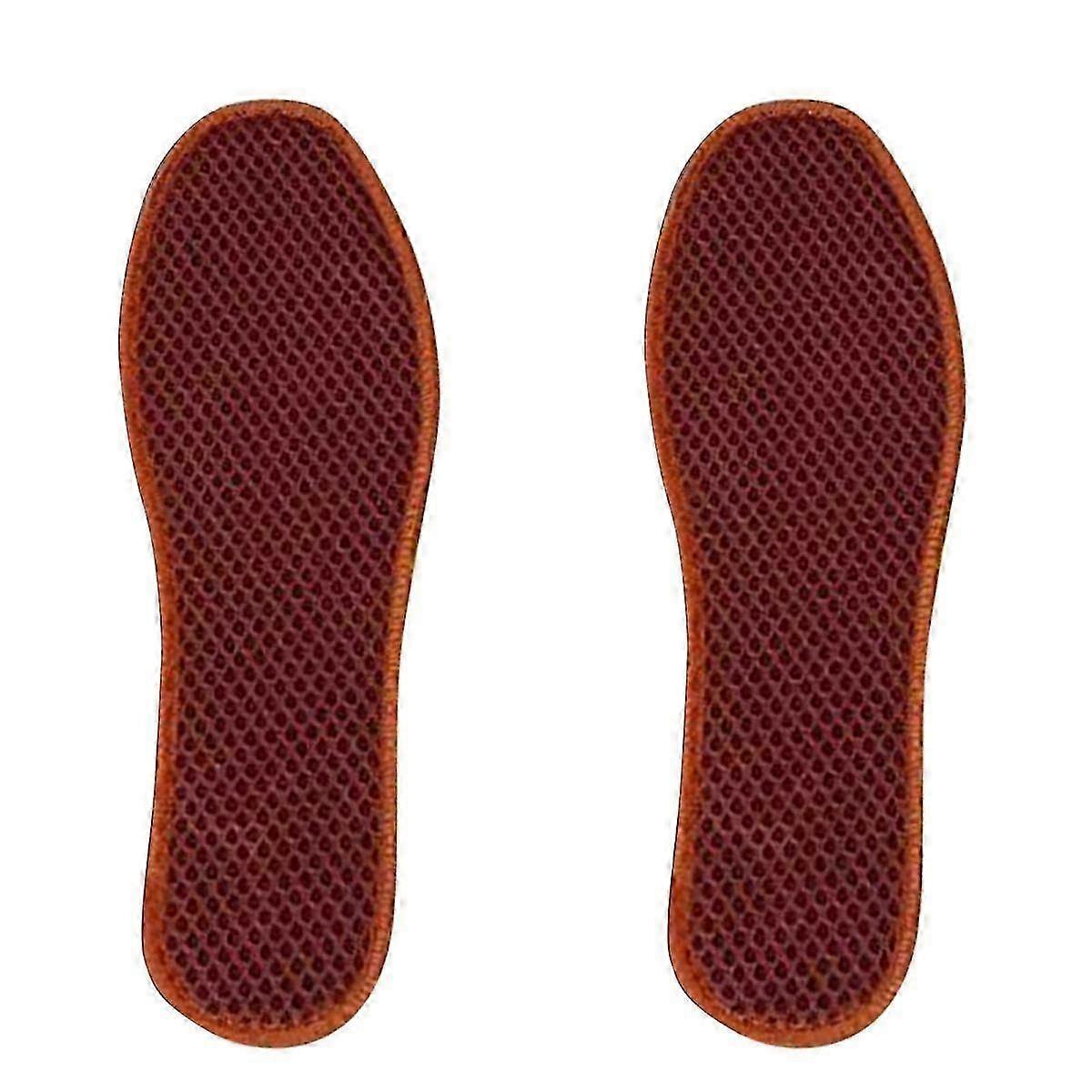 Bamboo Charcoal Deodorant Insoles, Absorb Sweat Shoe Pads for Men and Women