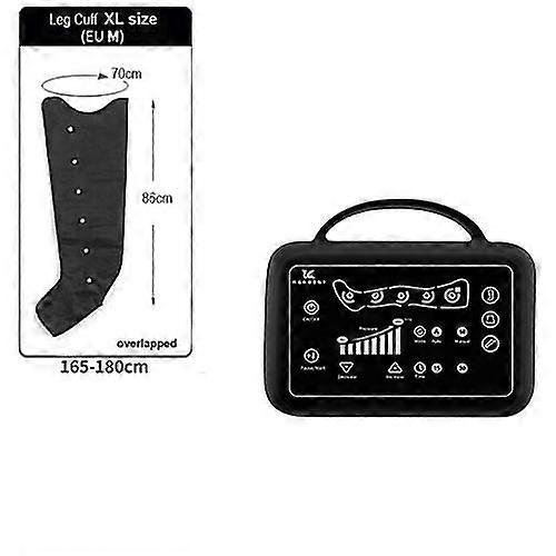 Massaggiatore a compressione d'aria a 5 cavità per la terapia della circolazione delle gambe e dei piedi, favorisce il rilassamento del sangue e il sollievo dal dolore