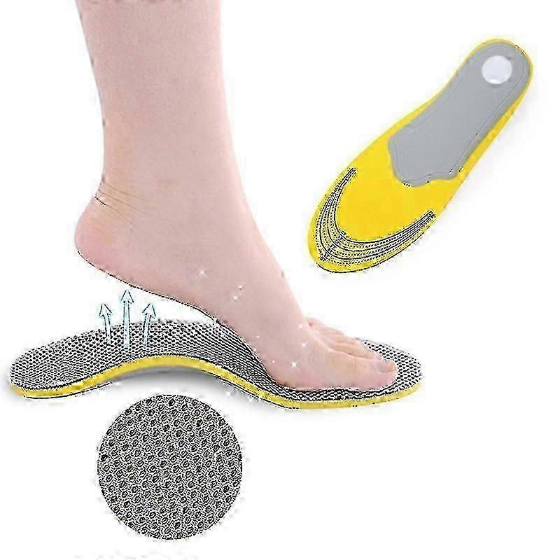 Shoe inserts insole (40-46) gray suitable for various brands