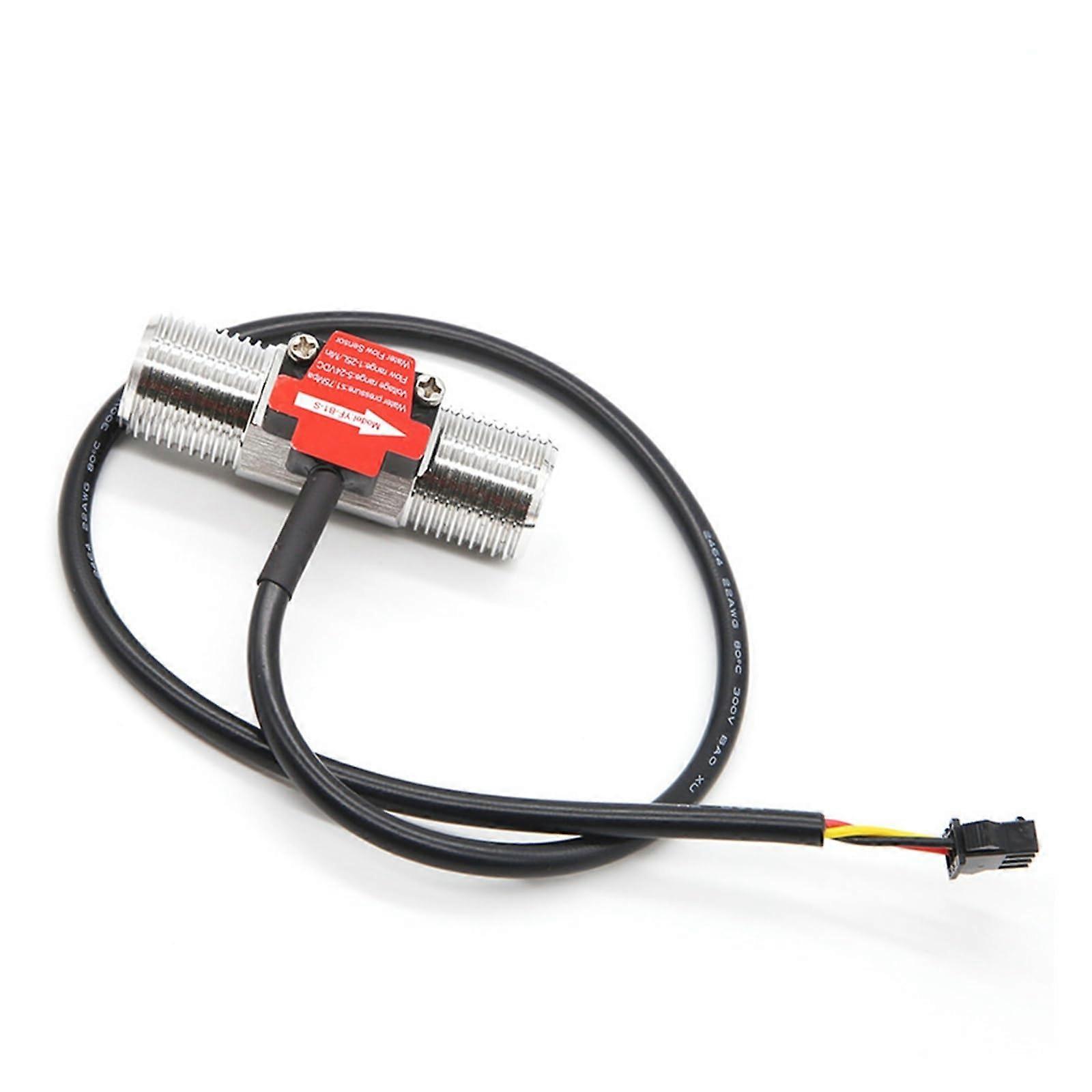 20,5 mm Hall water flow meter, stainless steel sensor, water heater flow sensor YFB1S fang