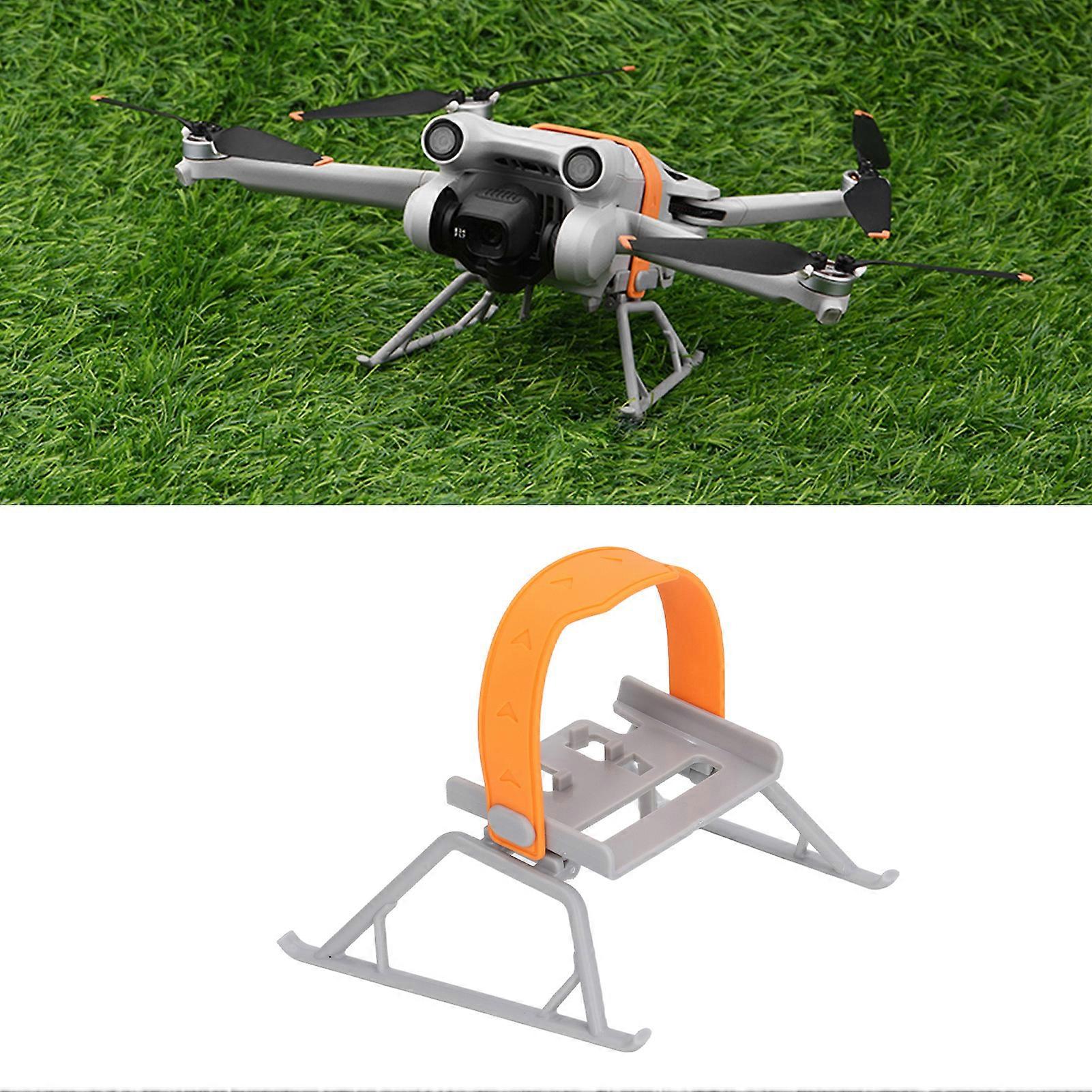 Drone Landing Gear Landing Gear Leg Foldable Height Extended For Mini 3 Mini 3 Pro Drone Orange 