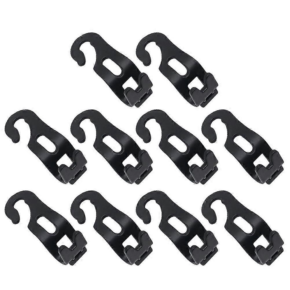Car Headrest Hooks Multi-Function Hooks Car Accessories 11X45CM PP 10Pcs
