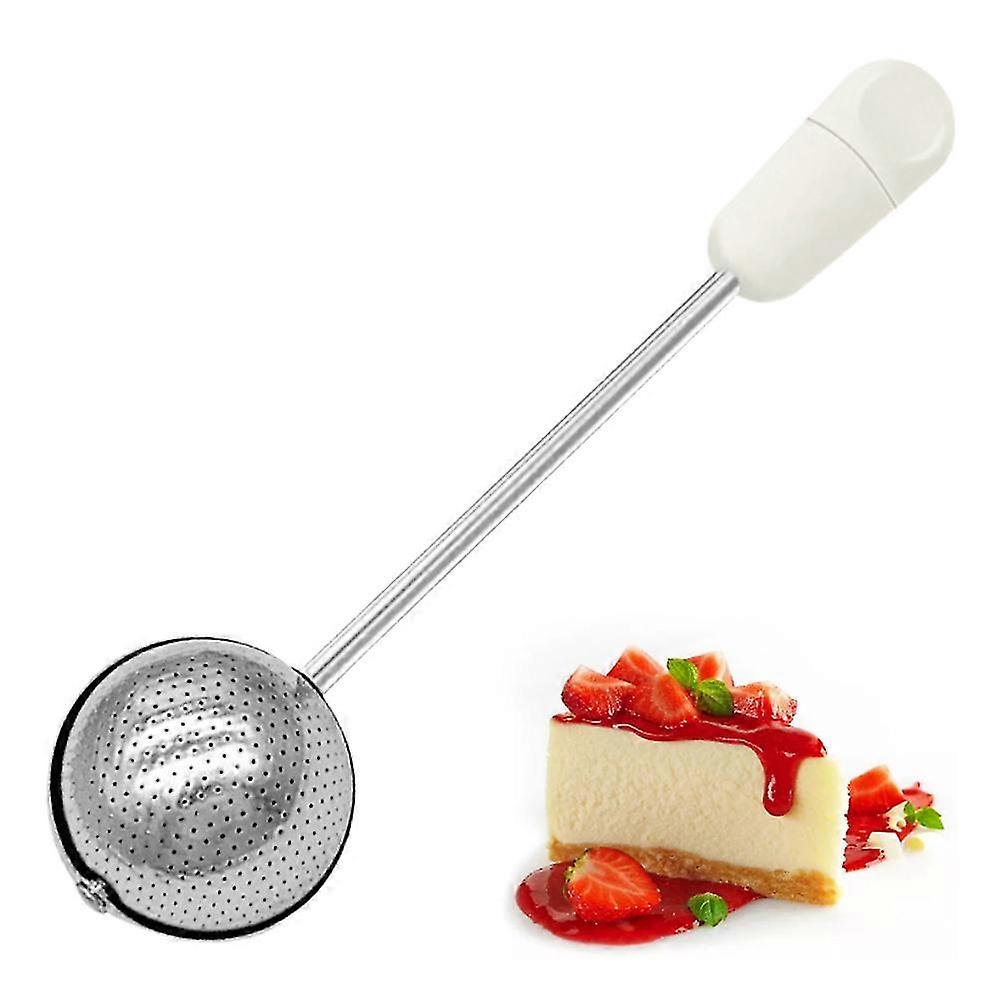 Rustfritt stål Sugar Shaker Duster Mel Sifter Bakepulversikter for bakeverktøy