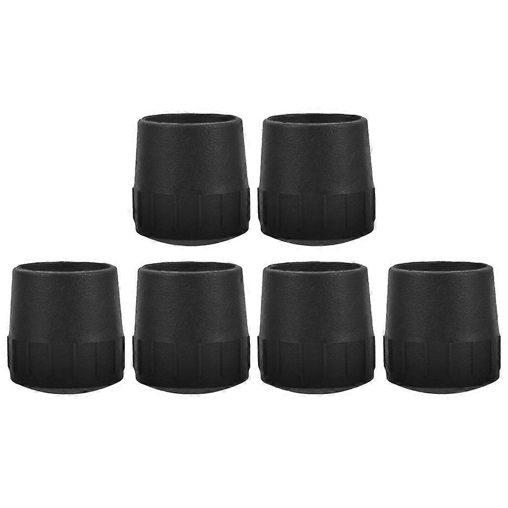 6pcs Guitar Stand Rubber Feet Caps – Non Slip Leg Pads for Secure Support, Compatible with Various Stands, Easy Installation for Musicians